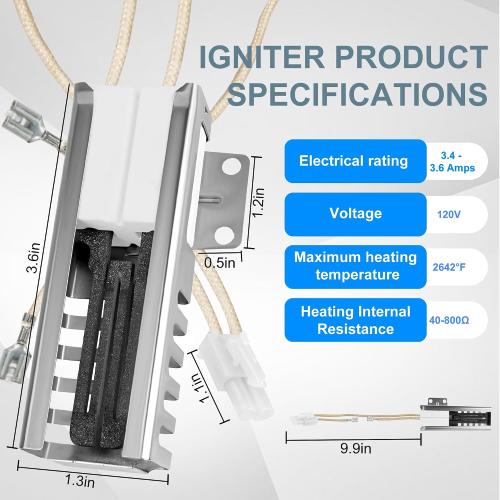 5304509706 316489402 Oven Igniter Replacement for Kenmore 790