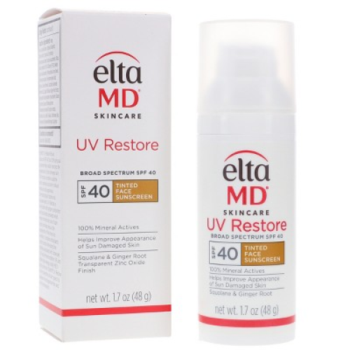 EltaMD UV Restore Tinted Broad Spectrum Facial Sunscreen SPF 40 1.7 oz