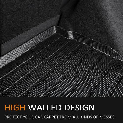 Binmotor-for Kia Sportage 2023-2025(Include Hybrid) All Weather Cargo Mat, Custom Fit Car Trunk Mat, Waterproof Easy to Clean Cargo Liner Trunk Liner for KIA Sportage Accessories