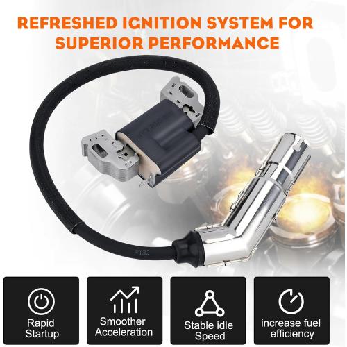 HIPA 595304 Ignition Coil Magneto Armature for Brigg Stratt 799650 592841 795315 495859