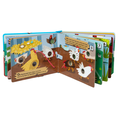 Poke-A-Dot Old McDonald's Farm Interactive Board Book for Kids