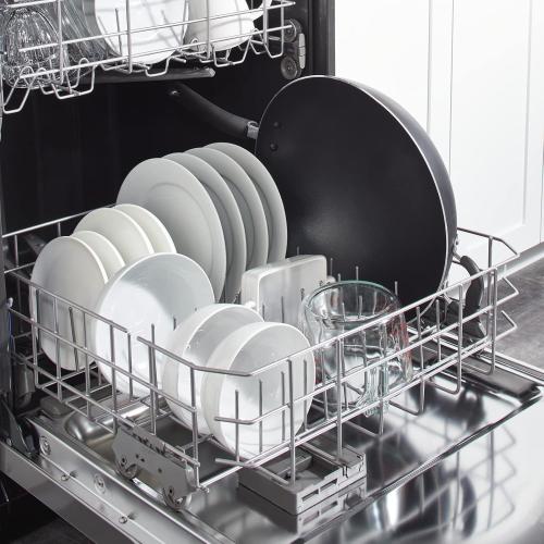 Specialty Nonstick Woks & Stir-Fry Pan Oven Broiler Safe 350F Cookware, Pots and Pans, Dishwasher Safe Black