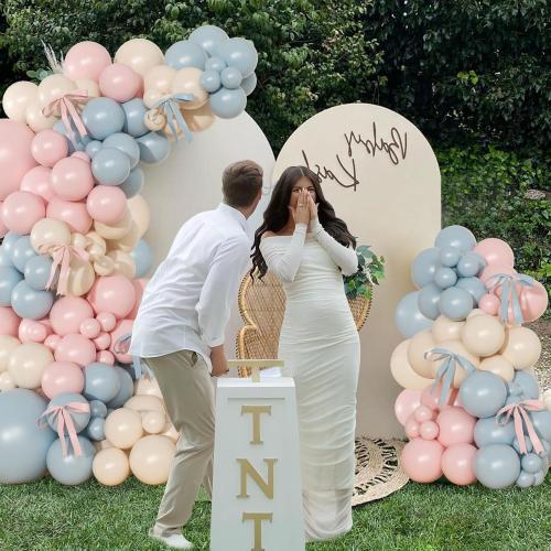 Gender Reveal Balloon Kit, 141Pcs Baby Shower Decorations