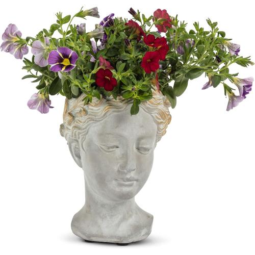 Abbott Collection Aphrodite Head Planter - Extra Small