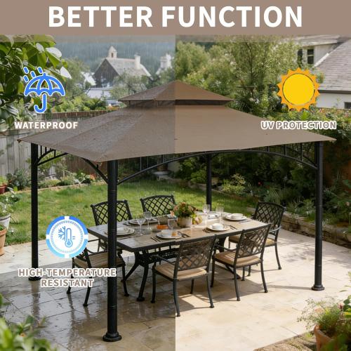 Gazebo Replacement Cover 10x10 FT Canopy Top