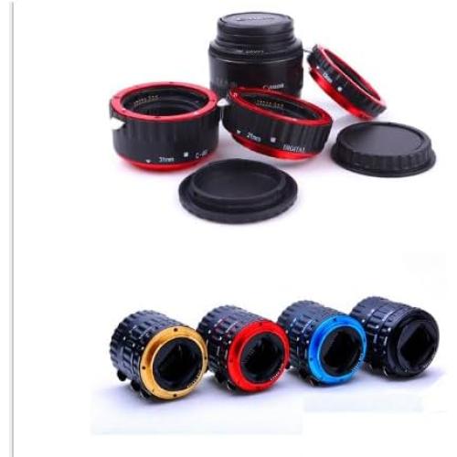 Macro Extension Tube Ring Auto Focus Adapter Tube Ring Fit for Canon EOS EF Lens