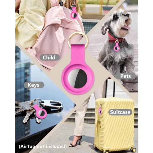 Wristlet Wallet for Women, Keychain Wallet with AirTag Holder