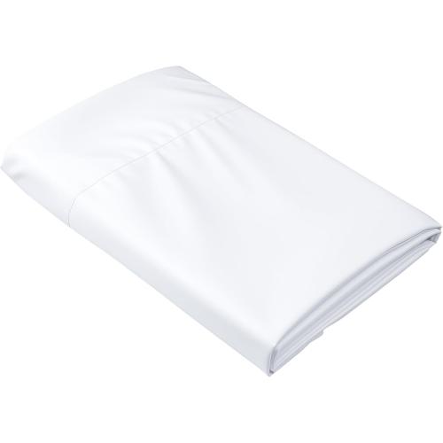 Twin Size Flat Sheet Only, Soft & Breathable Top Flat Sheet, White