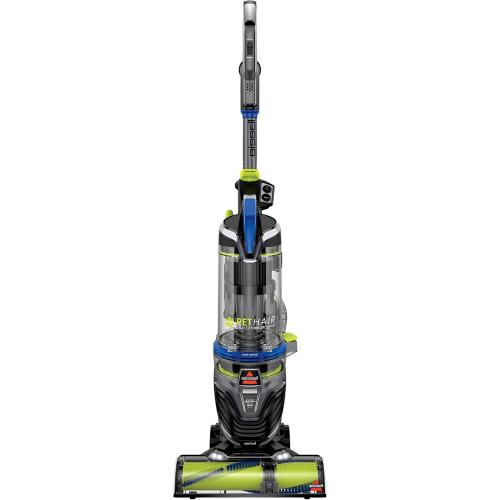 Bissell Pet Hair Eraser Turbo Rewind Vacuum, Lightweight, Automatic Cord Rewind, Tangle-Free Brush Roll, Headlights, Powerful Pet Hair Pickup, SmartSeal Allergen System, Blue, 27909