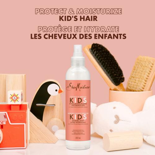 SheaMoisture Kids Coconut & Hibiscus Extra Moisturizing Detangler,  8 OZ