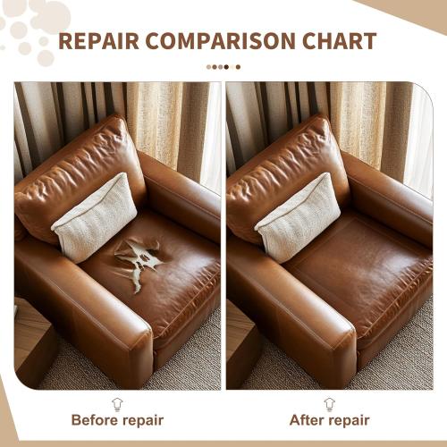 TIANLDD Leather Repair Tape,16 x 80 Inches Self Adhesive Leather Repair Patch，Leather Repair Kit for Furniture，Couches,Car Seats,Cabinets,Handbags(Black Grey-Litchi Grain)