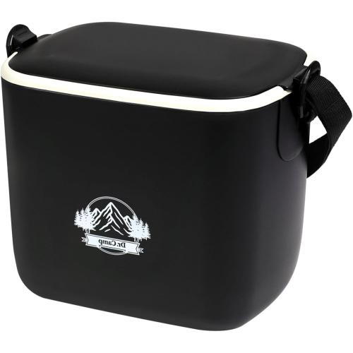 6 QT Insulated Cooler Box for Ice Beverage Food Storage Portable Ice Chest for Camping Picnic Tailgate Outdoor Use Chiller Caja Enfriadora Portátil para Camping