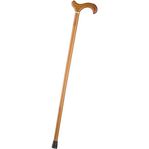 Dress Up America Classic Wooden Walking Cane – Lightweight Wooden Cane with Rubber Tip, 35.5” & 32” Everyday Walking Stick for Men & Women, Derby Handle Formal Accessory for Events & Daily Use