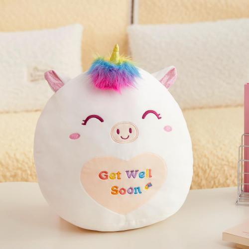 12 Get Well Soon Unicorn Plush Pillow Soft Sofa Cushion Squishy