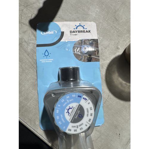 Orbit Daybreak Programmable Watering Hose Timer 62150 New distressed Package