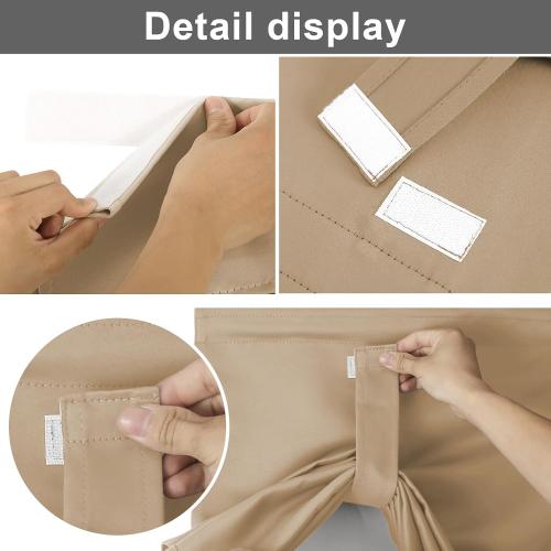 100% Blackout Door Curtains for Windows and Doors.