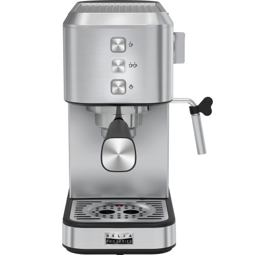 Bella PRO - Slim Espresso Machine with 20 Bars of Pressure - Stainless Steel