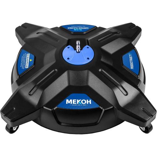 MEKOH '' 4-Wheel Lightweight Pressure Washer Surface Cleaner, 3600PSI