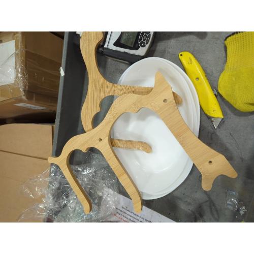 Fruit Bowl for Kitchen Counter, 3 Tier Plastic Serving Bowls with Bamboo Stand, Tiered Fruit Basket for Fruits Vegetable Storage, Cake, Dessert, Nuts, Snack, Salad for Party Wedding