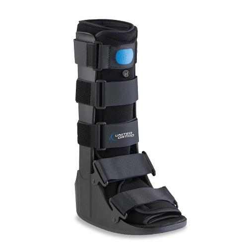 XS United Ortho Air Cam Walker Fracture Boot, Extra Small, Black