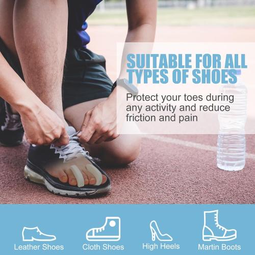 Honeydak 40 Pack Large Foam Toe Separators Spacers for Women Men