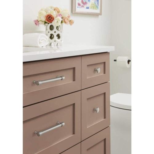 Faircrest 6-5/16 in. (160mm) Center-to-Center Satin Nickel Bar Cabinet Pull