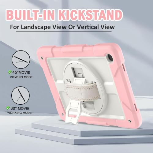 BMOUO for Samsung Galaxy Tab A9 /A9 Plus Case 11 2023, Pink