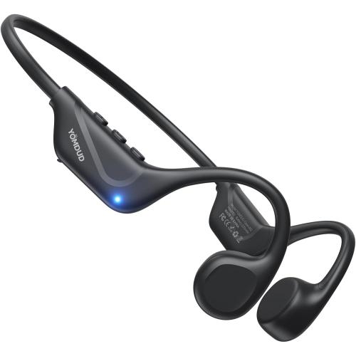 Bone Conduction Headphones,Open Ear Headphones,Wireless Headphones with Mic,Bluetooth 5.4,10H Playtime & IPX5 Waterproof,Sports Headphone for Running & Outdoor