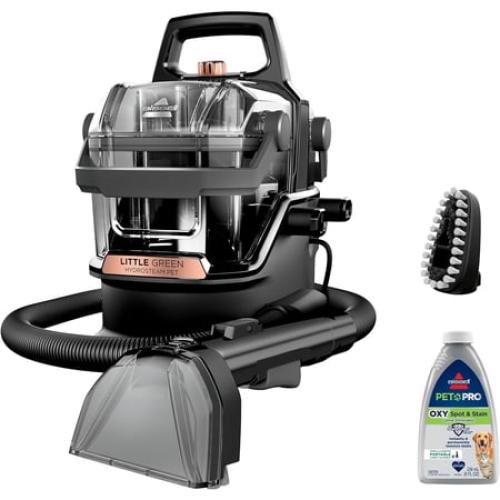 BISSELL 3618 Little Green HydroSteam Multi-Purpose Portable Carpet and Upholstery Cleaner, Car and Auto Detailer, 3618 ‼️used‼️
