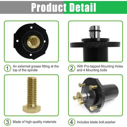 58810800 69219700 Mower Spindle Assembly Compatible With Gravelyy Ariens