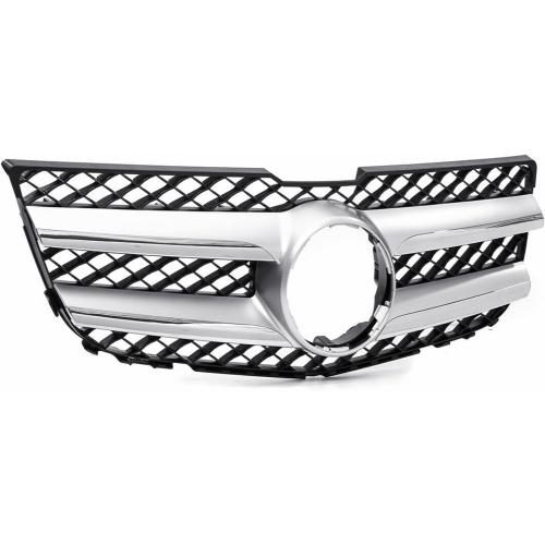 GLK 350 Grill GLK350 Front Grille Bumper for Mercedes Benz X204 Silver ‼️LITTLE DIRTY‼️