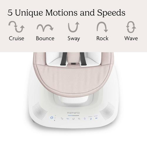 UPPAbaby Mamaroo Smart Swing with MotionSync & Newborn Insert - Charlie