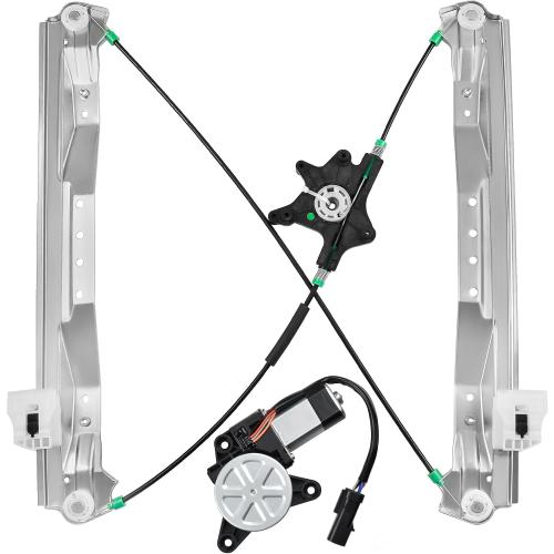 Front Passenger Side Power Window Regulator with Motor (6 Pins) Fit for 2008-2016 Town & Country, 2008-2020 Dodge Grand Caravan, 2012-2015 Ram C/V, 748-509