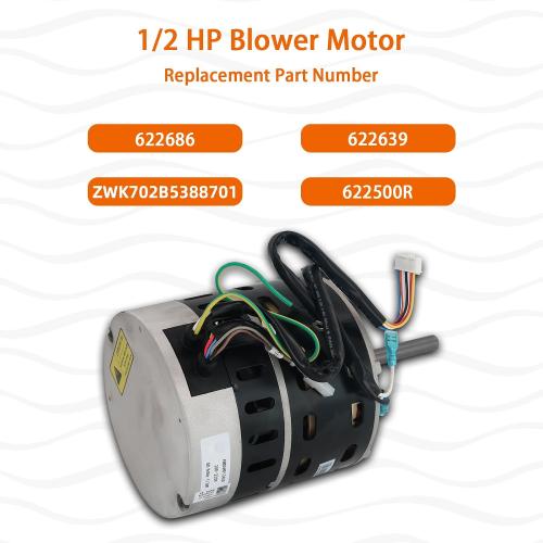 622686 Blower Motor 1/2 HP Compatible with Nortek Nordyne Intertherm Miller