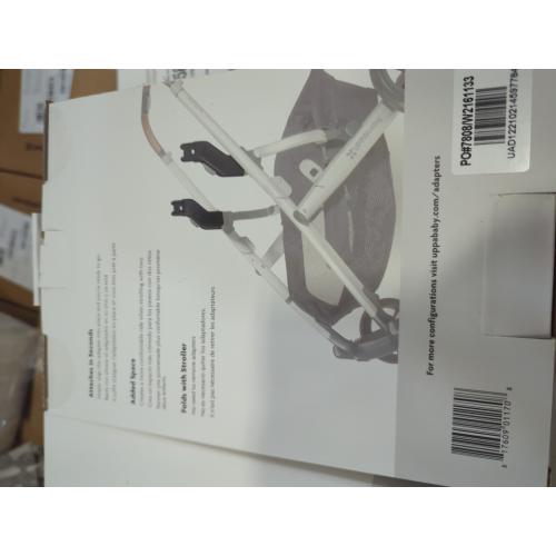 UPPAbaby Upper Adapter for Vista, Vista V2, and Vista V3 Strollers/ Compatible with Bassinet, Toddler Seat, Aria, Mesa V2, or Mesa Max Infant Car Seats / Quick   Secure Attachment / 1 Set
