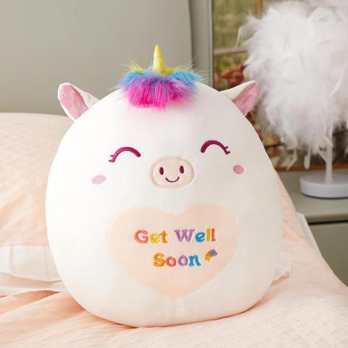 12 Get Well Soon Unicorn Plush Pillow Soft Sofa Cushion Squishy
