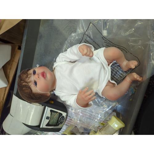 Kaydora Realistic Reborn Baby Doll - 18 Inch Doll Girl with Full Vinyl Body
