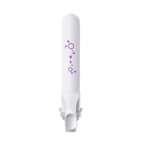 Color White and purple Conair Style Chemistry Flat Iron Attachment For Use With Style Chemistry Starter Kit Power Handle - 1