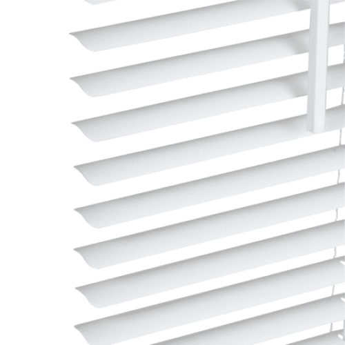 Lotus & Windoware Cordless 1 Vinyl Mini Blind 36 Wide x 78 Long, White (MLX3678WH)
