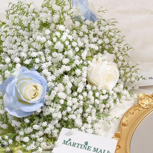 Babys Breath Artificial Flowers 10 PCS White Artificial Baby Breath Flowers