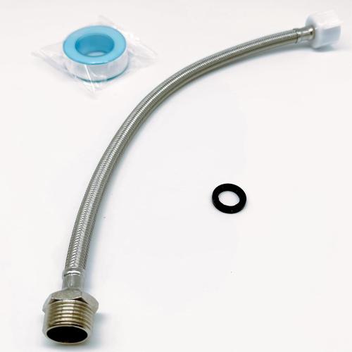 14.2 Inch Toilet Hose Extension、Stainless Steel Braided Hose，