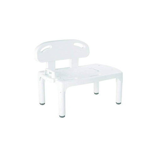 Carex Universal Tub Transfer Bench, Shower Bench and Bath Seat, Shower Chair Converts to Right or Left Hand Entry
