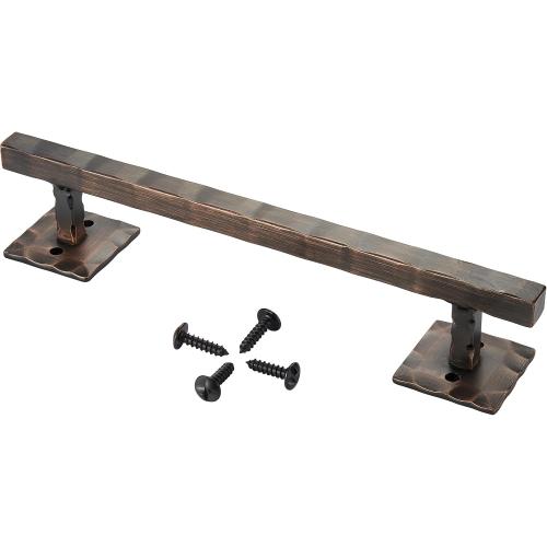 Rustic Barn Door Handles for Sliding Door, 12 Square Solid Pull