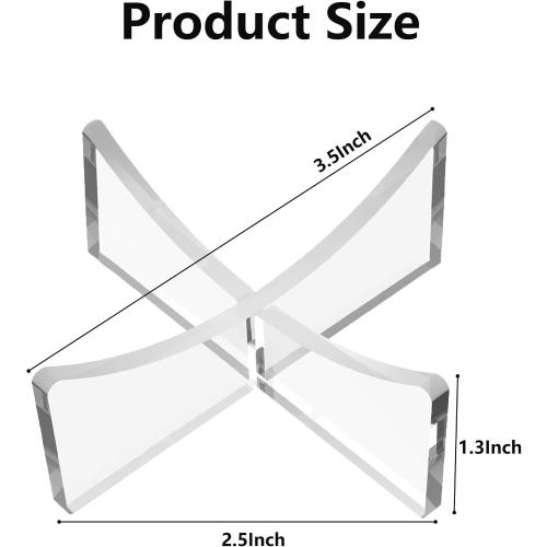 Basketball Stand, 3-Pack Acrylic Ball Stand for Display, Clear Storage Holder for Football Basketball Soccer Volleyball Rugby