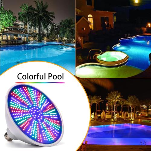 12V 50W LED Color Changing Pool Lights for Inground Pool, Swimming Pool Light Bulb with Remote,