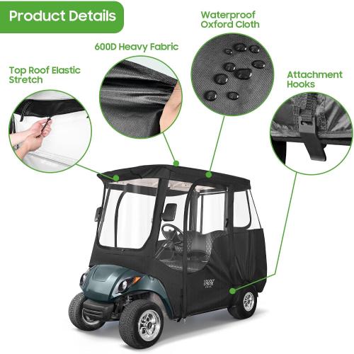 2 Passenger Golf Cart Enclosure