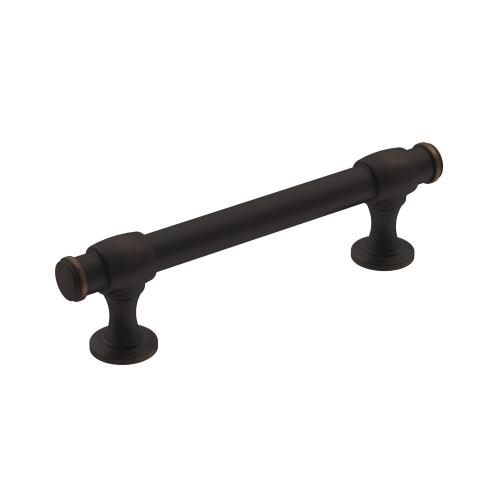 Amerock Winsome 3-3/4-in (96mm) Center to Center Oil Rubbed Bronze Cylindrical Bar Drawer Pull