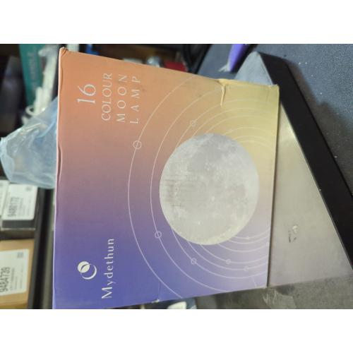 Mydethun 7.1 Inch Large 16 Colors Moon Lamp – 148 Combination Modes, Remote/Touch Control, Rechargeable LED Night Light, Christmas Gifts for Women, Party Favors Décor