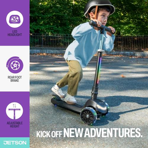 Jetson Scooters - Jupiter Mini Kick Scooter, Foldable, Lightweight, Portable WHITE