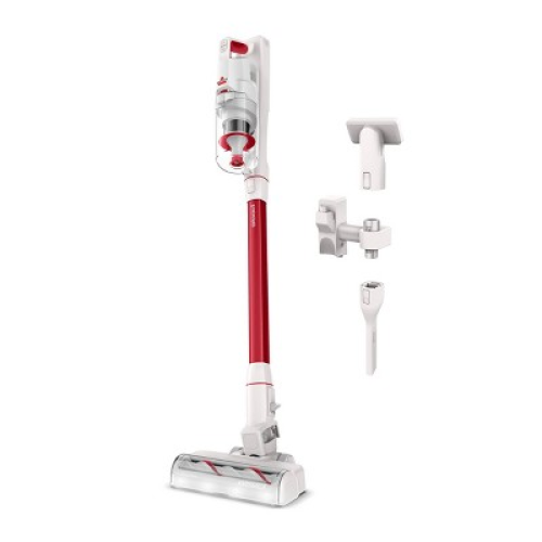 BISSELL PowerClean Swivel Head Cordless Stick Vacuum 4342 10.5 Cleaning Path White ‼️has dust ‼️